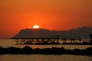 Auringonnousu Agia Marinassa heinäkuu 2010